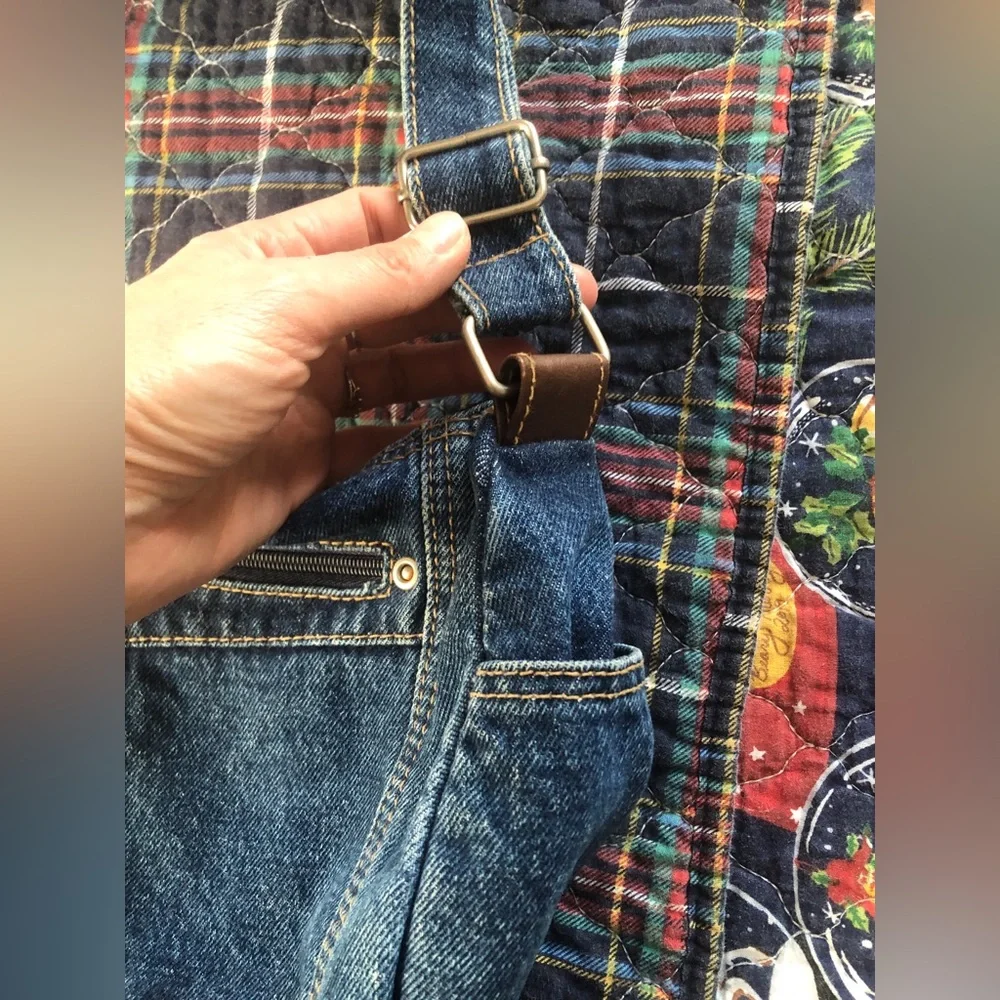 Denim Crossbody Bag